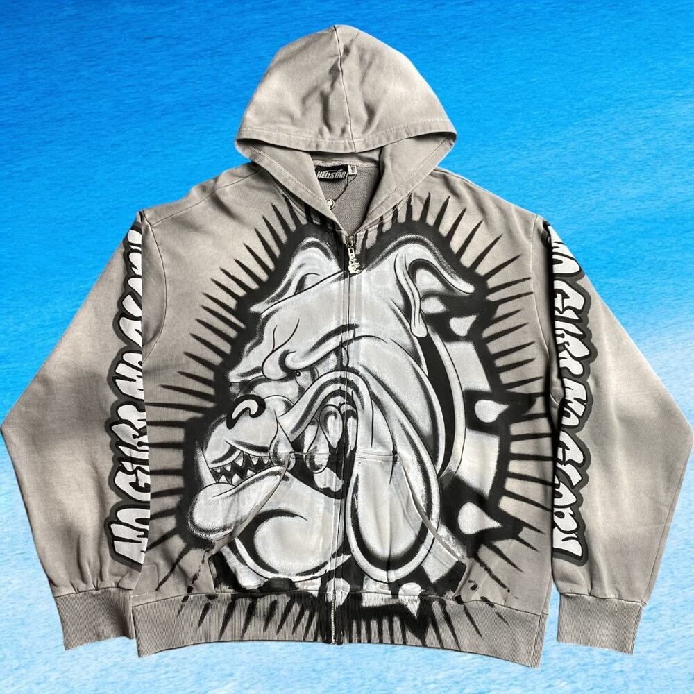 Hellstar Gray Casual Jacket